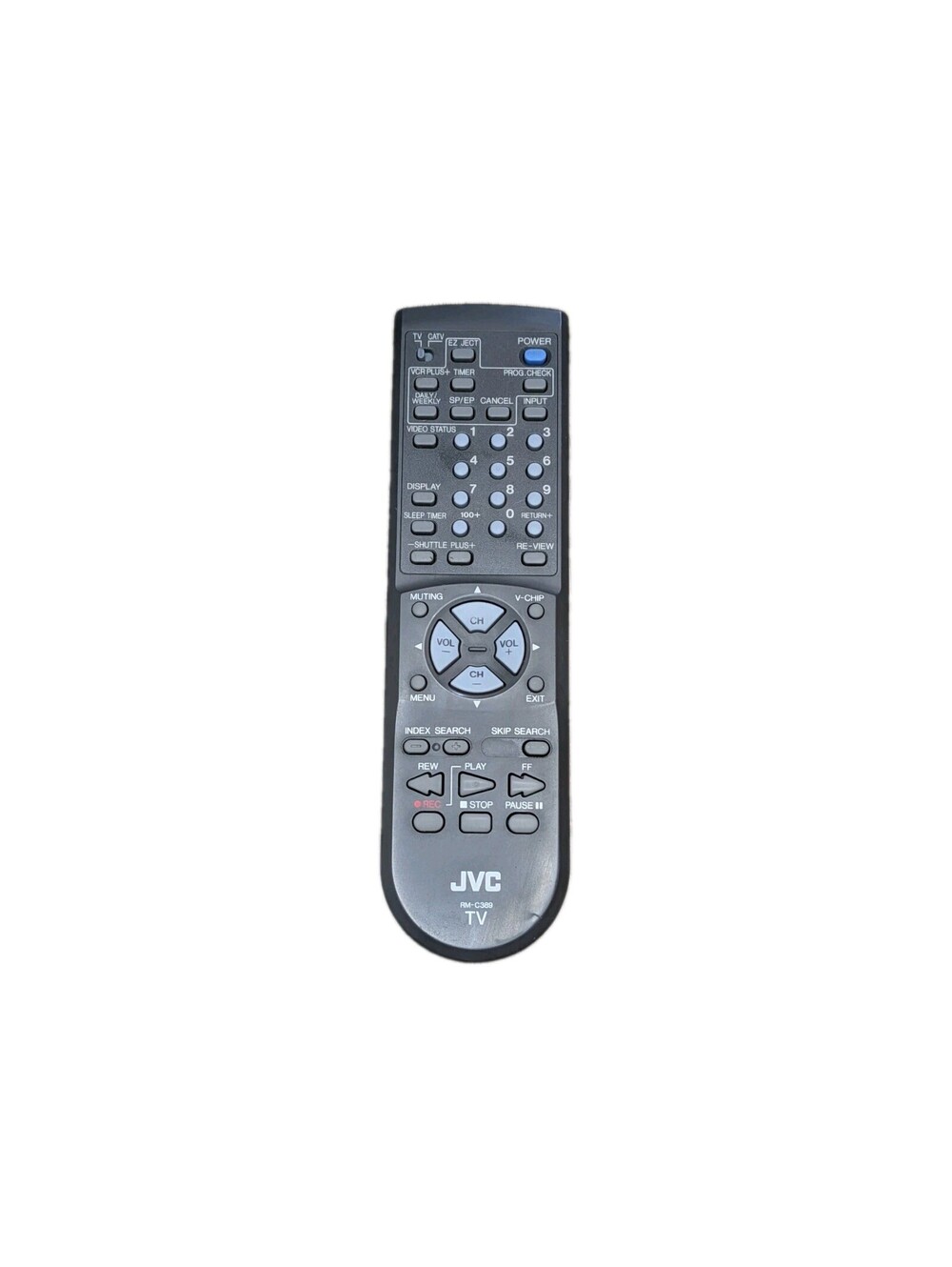 JVC RM-C345 Genuine OEM TV/VCR/CATV Remote Control RM-C389